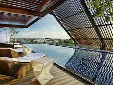 Een foto van een overzicht van Ibis Bali Legian Street