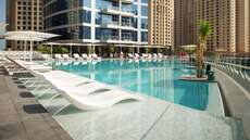 Een foto van een overzicht van InterContinental Dubai Marina
