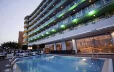 Een foto van een overzicht van Hotel Allon Mediterrania