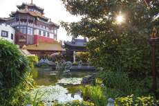 Een foto van een overzicht van Phantasialand Hotel Ling Bao
