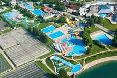 Ein Foto von der Außenansicht des Camping Terme Catez