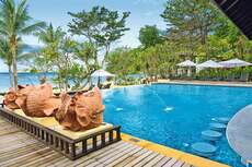 Een foto van een overzicht van Le Vimarn Cottages & Spa