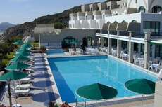 Een foto van een overzicht van Calypso Palace Hotel