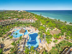 Een foto van een overzicht van Hotel Sol Palmeras