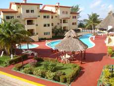 Een foto van een overzicht van Hotel Cancun Clipper Club