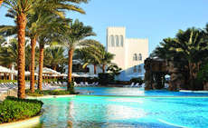 Ein Foto von einer Übersicht des Baron Palms Resort