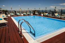 Een foto van een overzicht van Hotel President Rimini