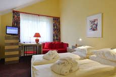 Een foto van een overzicht van Michel & Friends Hotel Lüneburger Heide