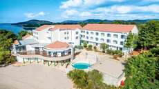 Ein Foto von einer Übersicht des Hotel Miran Pirovac