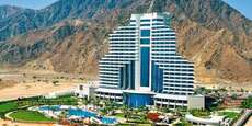 Een foto van een overzicht van Le Meridien Al Aqah Beach Resort