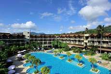 Een foto van een overzicht van Phuket Marriott Resort & Spa Merlin Beach