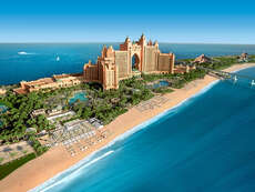 Een foto van een overzicht van Atlantis The Palm