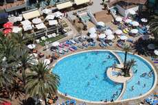 Een foto van een overzicht van Hotel Marina