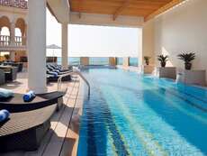 Ein Foto von einer Übersicht des Marriott Hotel Al Jaddaf