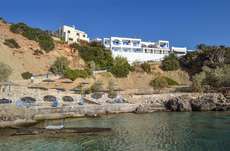 Een foto van een overzicht van Castelia Bay Hotel