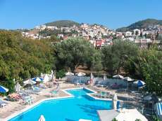 Een foto van een overzicht van Paradise Hotel Samos