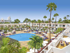 Een foto van een overzicht van Allsun Hotel Los Hibiscos
