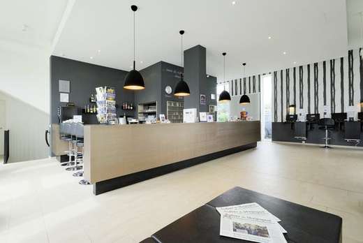 Een foto van het interieur van Best Western Hotel am Spittelmarkt