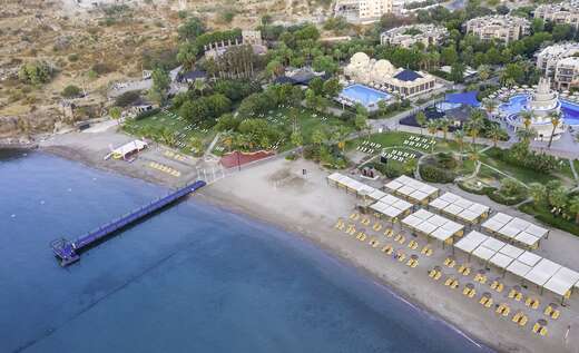 Een foto van het strand bij Selectum Collection Bodrum