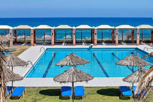 Een foto van het zwembad bij Civitel Creta Beach Hotel