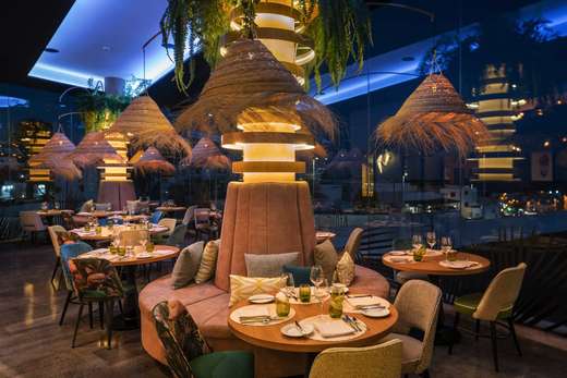 Een foto van de faciliteiten bij La Isla y el Mar Hotel Boutique