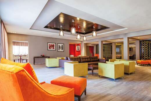 Een foto van het interieur van Dunes d'Or Ocean Club Agadir