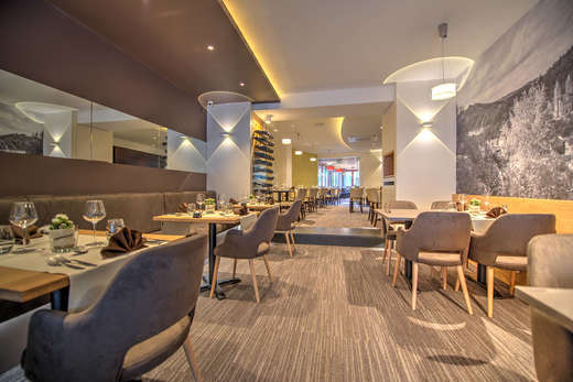 Een foto van de faciliteiten bij Hotel du Commerce