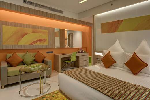 Een foto van Al Khoory Atrium Hotel