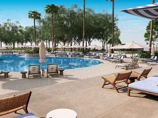 Een foto van het zwembad bij Kerkyra Blue Hotel & Spa