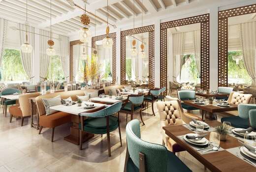 Ein Foto von den Einrichtungen im The Ritz Carlton Ras Al Khaimah Al Wadi Desert
