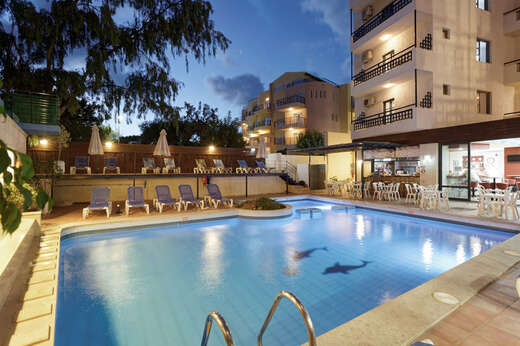 Een foto van het zwembad bij Agrabella Hotel