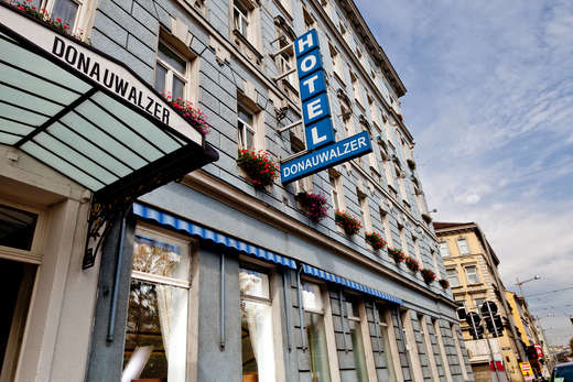 Een foto van de buitenkant van Boutique Hotel Donauwalzer