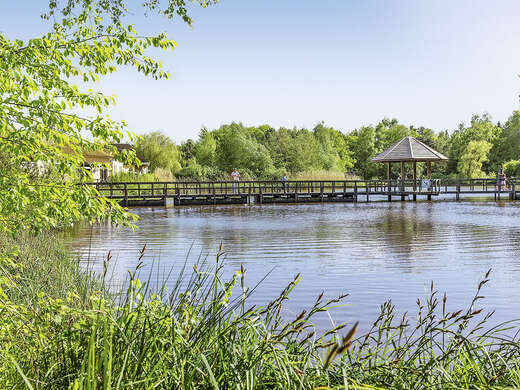 Een foto van de buitenkant van Center Parcs Limburgse Peel
