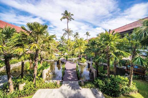Een foto van de buitenkant van Bali Dynasty Resort