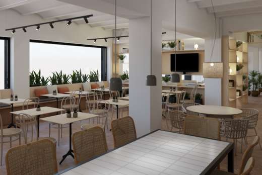 Een foto van de faciliteiten bij Hotel GHT Miratge