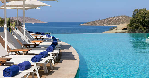 Een foto van het zwembad bij Sirene Luxury Bodrum