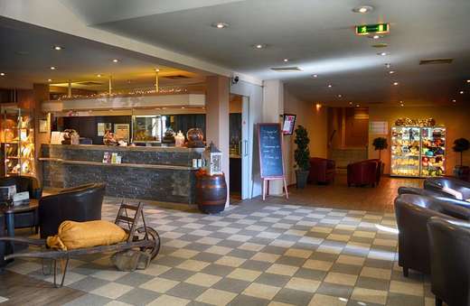 Een foto van het interieur van Michel & Friends Hotel Monschau
