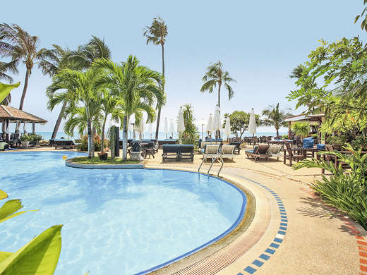Ein Foto vom Pool im Rummana Boutique Resort