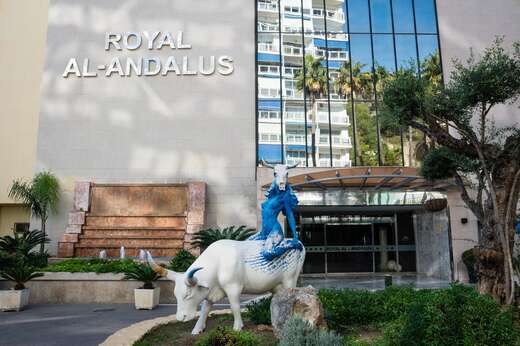 Een foto van de buitenkant van Hotel Royal Al-Andalus