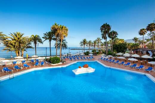 Ein Foto vom Pool im Hotel Sol Tenerife