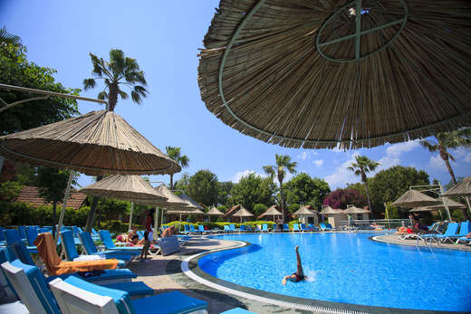 Een foto van een overzicht van Can Garden Beach