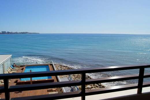 Een foto van het zwembad bij Hotel Suites del Mar by Melia