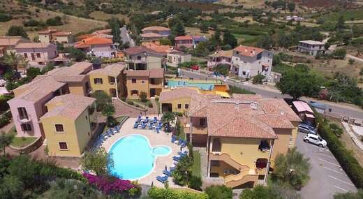 Ein Foto vom Pool im Corte Dei Venti Resort
