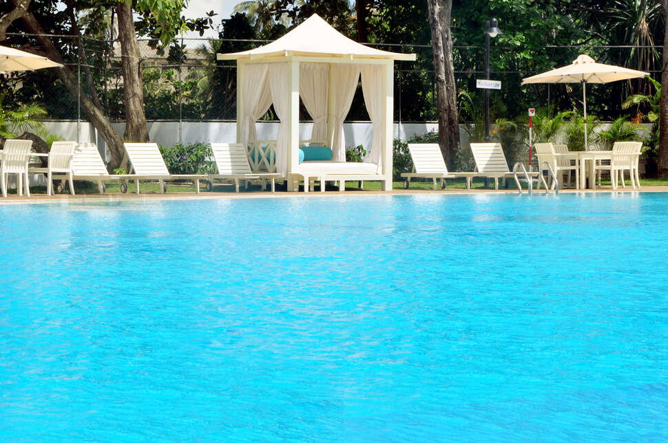 Een foto van het zwembad bij Hilton Colombo