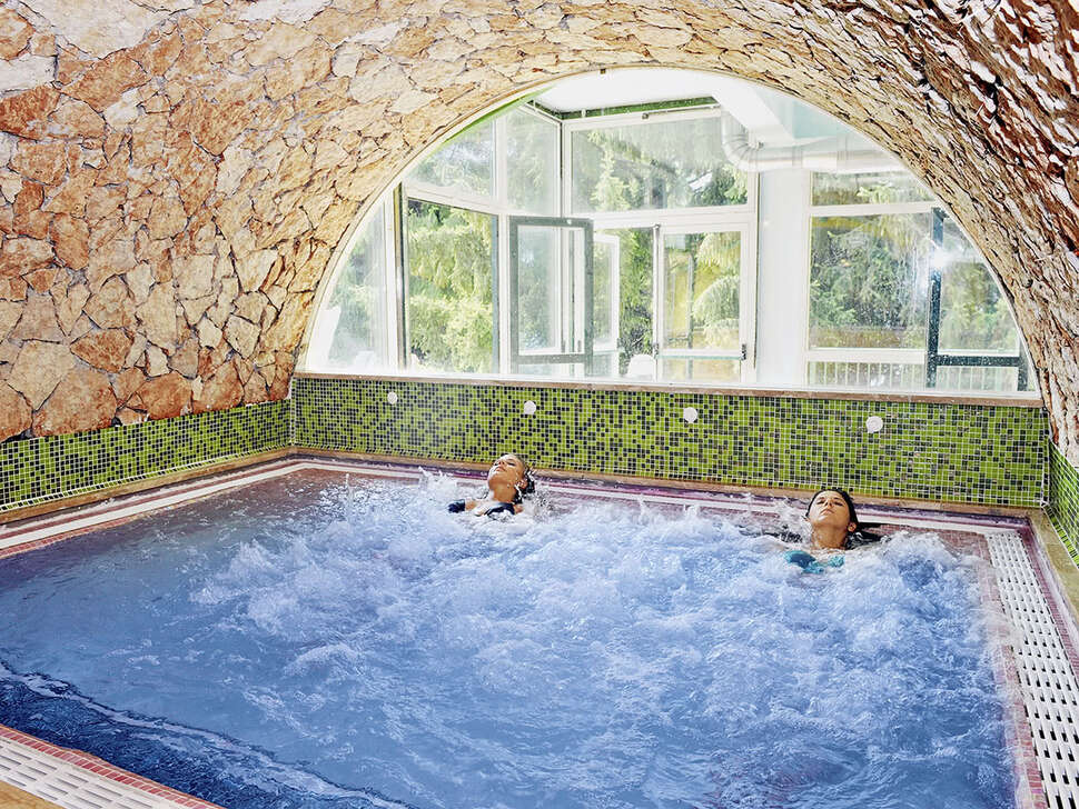Ein Foto von den Einrichtungen im Parc Hotel Jolanda