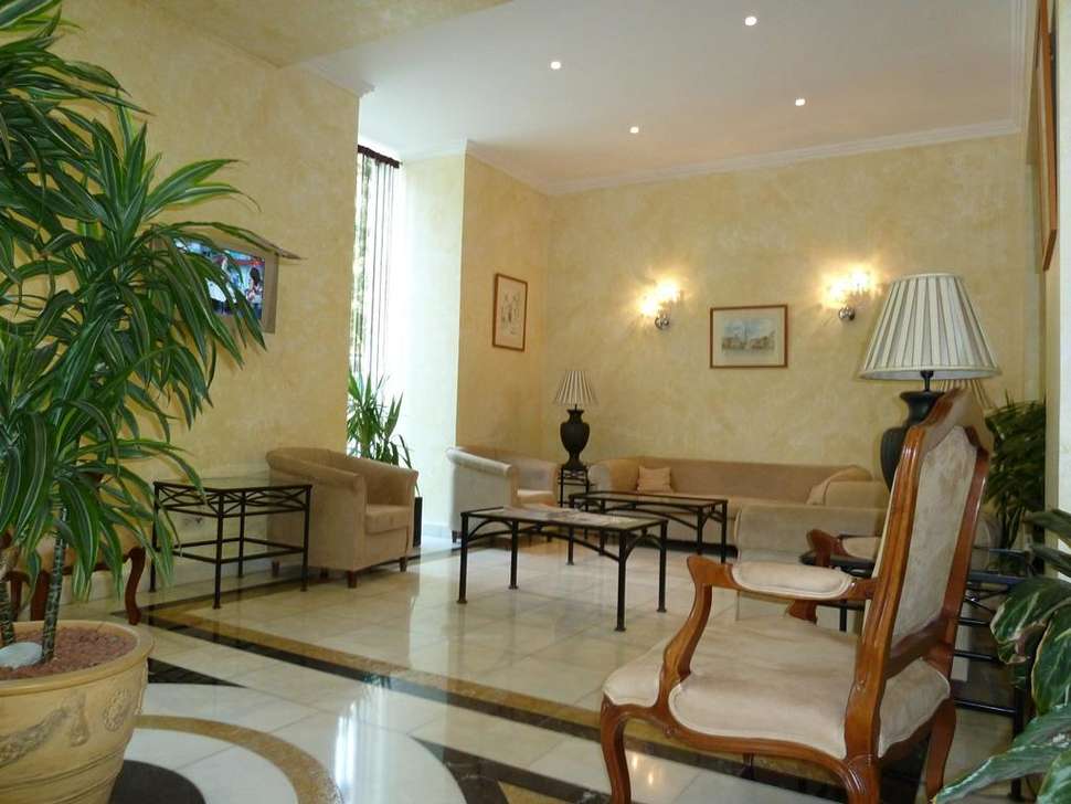 Een foto van het interieur van Avenida Park Hotel