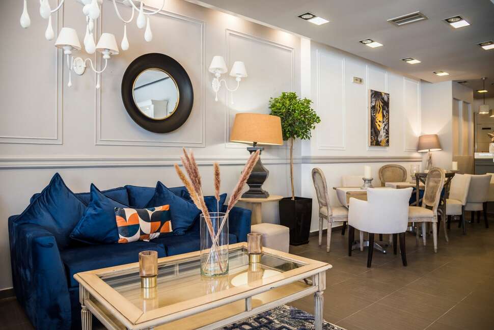 Een foto van het interieur van Aqua Mare Hotel