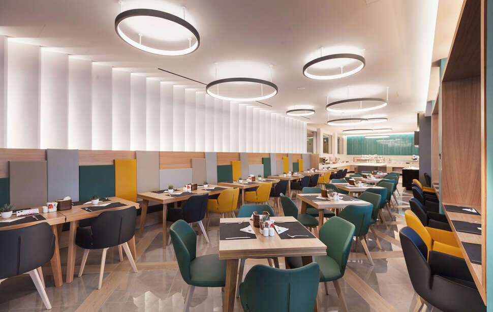 Een foto van de faciliteiten bij Blue Lagoon City Hotel