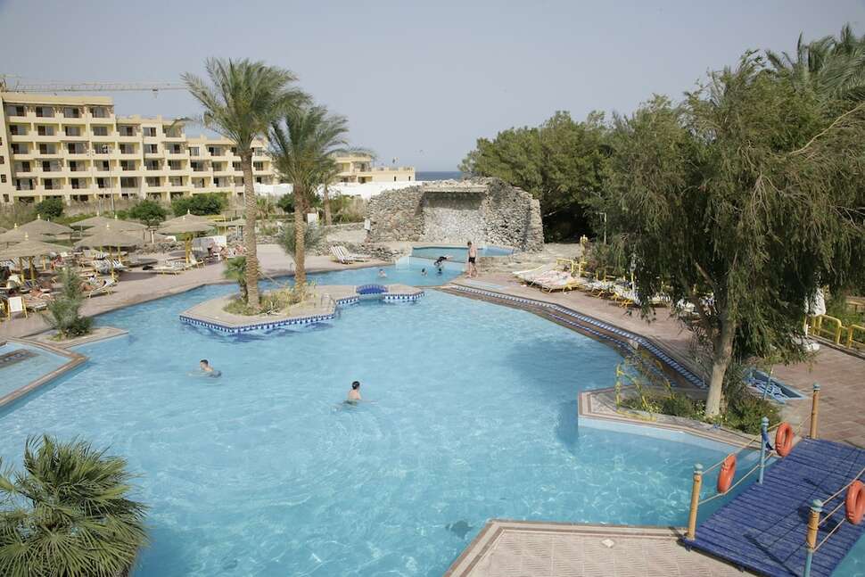 Een foto van een overzicht van Shams Safaga Resort