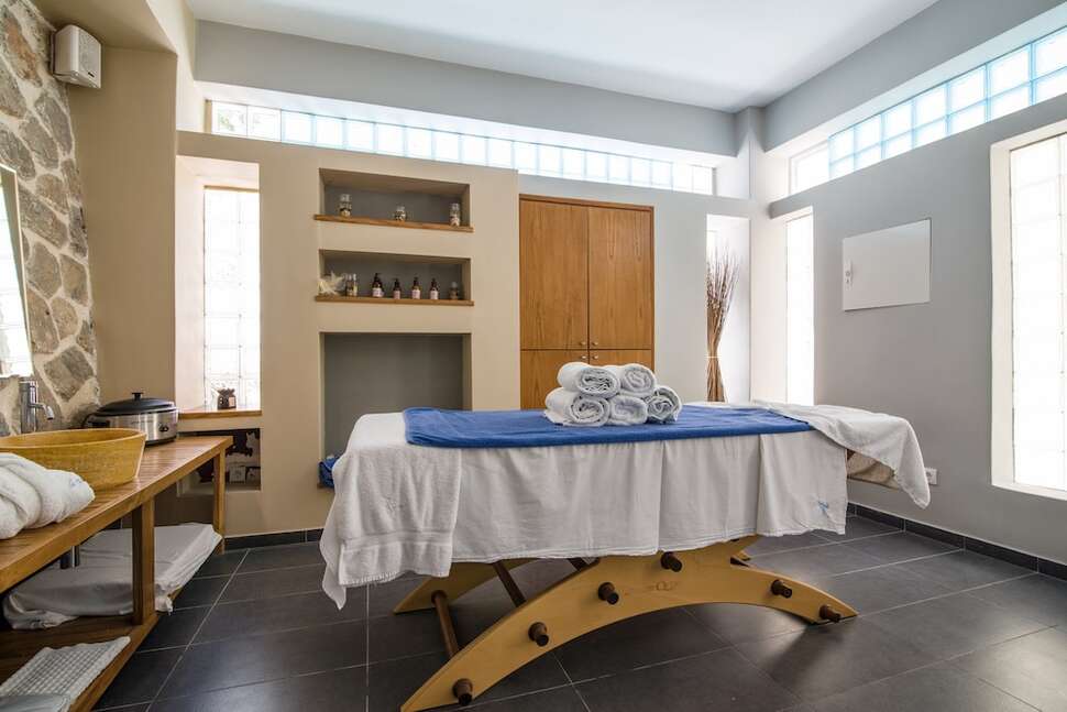 Een foto van de faciliteiten bij Antinea Suites & Spa